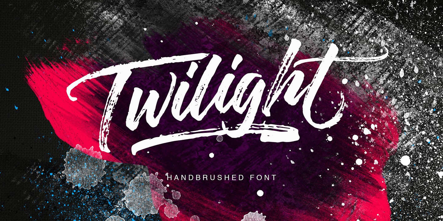 Example font Twilight Script #2